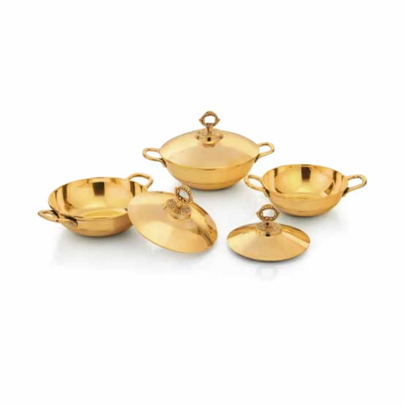 Brass Serving Karahi Img Brass Serving Karahi Img